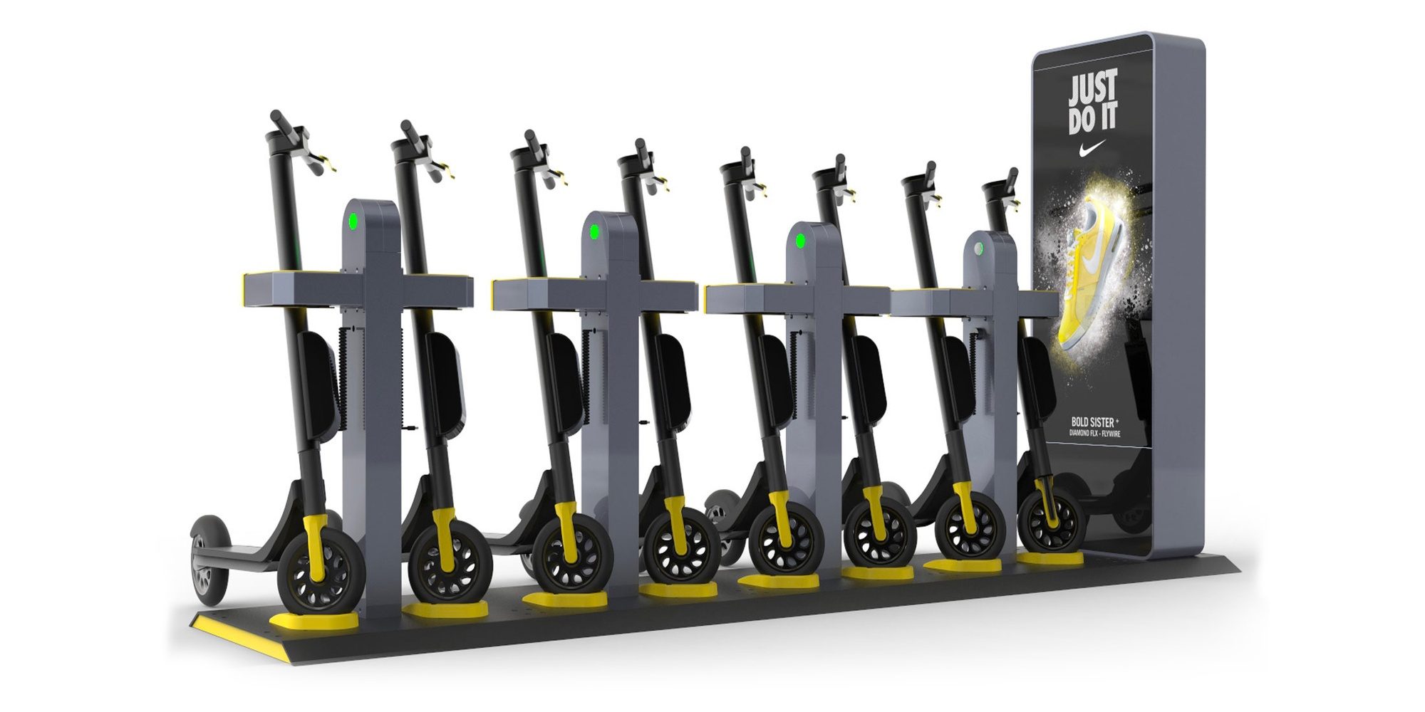 Startup installing free, solarpowered ebike charging stations